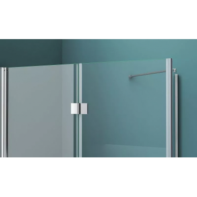 Душевой уголок BelBagno Albano (ALBANO-AS-1-80-C-Cr) 80х80 см, профиль хром/стекло прозрачное 6