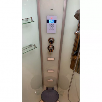 Душевая кабина Frank F602 (2454658) с баней 120х120 см 7