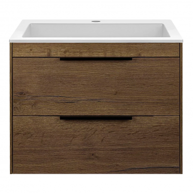 Тумба для ванной Vincea Chiara 2D 600 (VMC-2C2600TO) (60 см) (T.Oak) 5