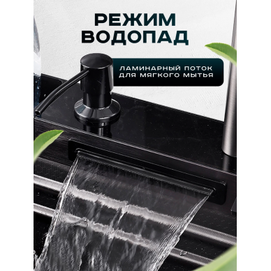 Мойка кухонная ПСМ-Профсан серия-995	(PSM-9951GR) графит 5