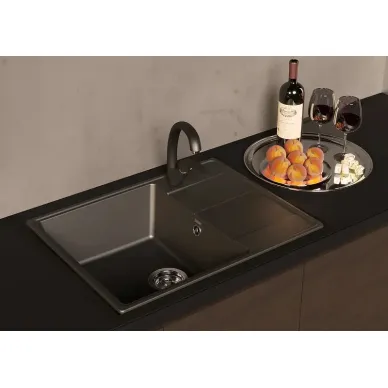 Мойка кухонная Ulgran Quartz Prima 650-01 Жасмин 2