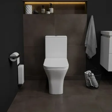Унитаз напольный Teymi Helmi Pro T40305 микролифт 7