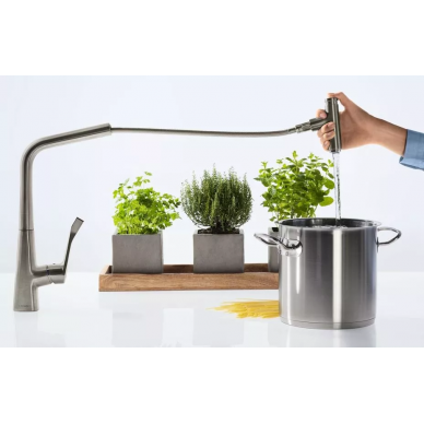 Смеситель для кухни Hansgrohe Metris Select (14884000) 6