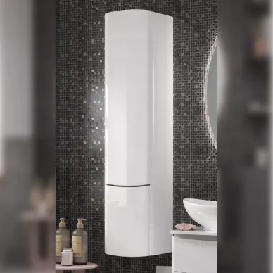 Пенал Velvex Luna 35 pp.LUN.35 навесной белый 7