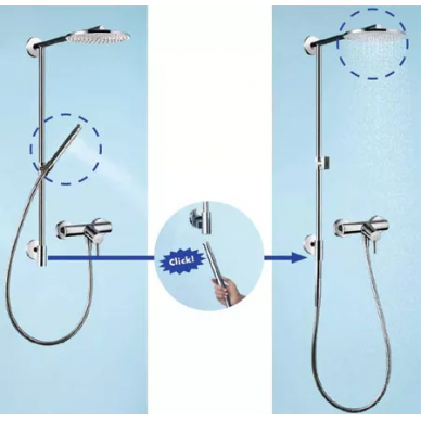 Душевая система Hansgrohe Raindance Connect ShowerPipe (27421000) (240 мм) 1