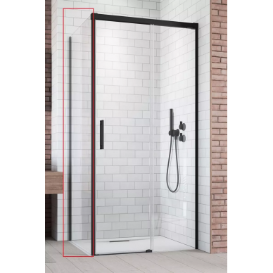 Боковая стенка Radaway Idea Black (387051-54-01L) (80 см) (L) 0