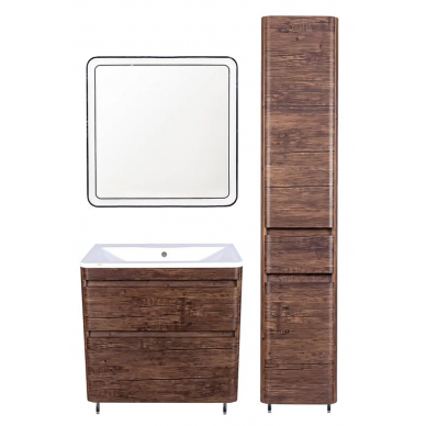 Тумба для ванной Style Line El Fante Атлантика Люкс старое дерево, PLUS (100 см) подвесная 3