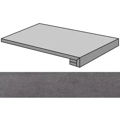 Lava Negro Natural Gradone Rec-30 29.75x59.55 0