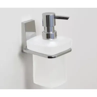 Дозатор для жидкого мыла Wasserkraft Lopau К-6000 (K-6099) с настенным держателем 1