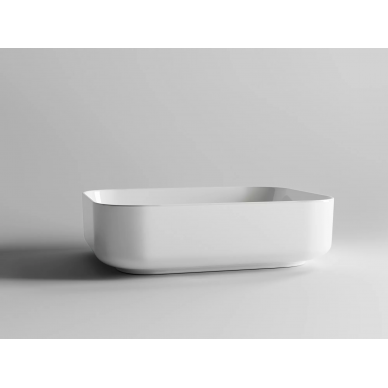 Раковина накладная Ceramicanova Element (CN6011) (50 см) прямоугольная 5