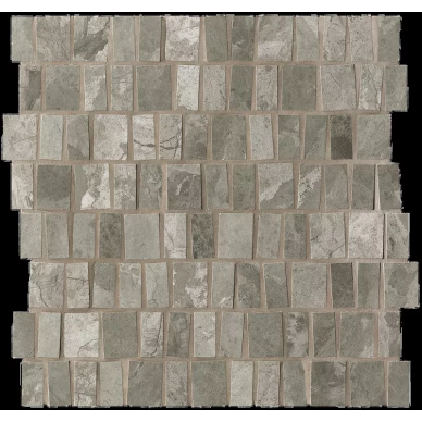 fPDI Sheer Camou Grey Bar Mosaico 30.5x30.5 0