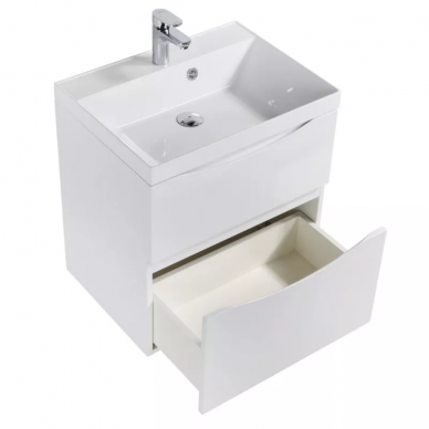 Тумба для ванной BelBagno Marino (MARINO-H60-700-2C-SO-BL-P) 70 см, Bianco Lucido 5