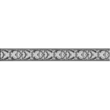 Alhambra Silver Moldura 3.5x29.75 0