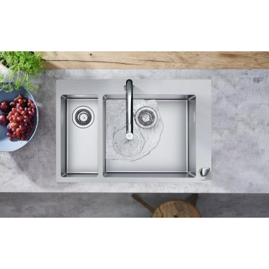 Мойка кухонная Hansgrohe C71-F655-09 (43206000) со смесителем 7