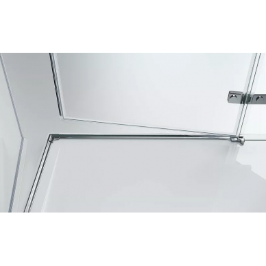 Душевой уголок BelBagno Kraft (KRAFT-A-22-120-C-Cr) 120х120 см, профиль хром/стекло прозрачное 7