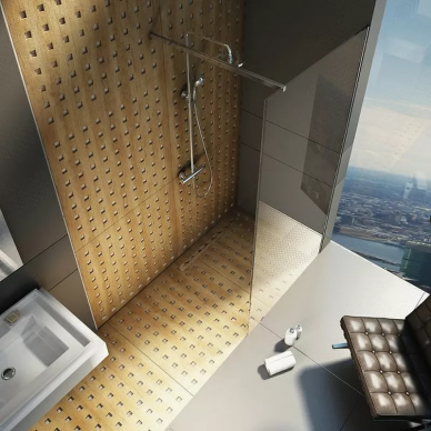 Душевая перегородка Ravak Walk-In  Wall 140 (GW9WM0C00Z1) профиль хром/стекло Transparent 9