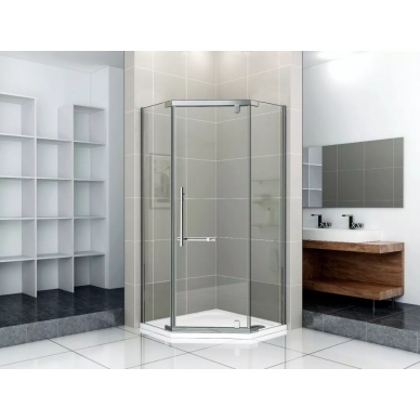 Душевой уголок Good Door Orion PNT-100-C-CH (100x100) профиль хром/стекло прозрачное 0
