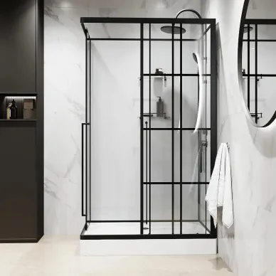 Душевая кабина Niagara Standart 100х80х225 см, без крыши 6