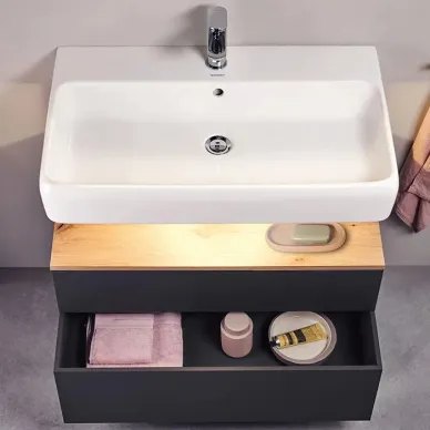 Duravit Wave Смеситель для раковины, 1 отв., с донным клапаном, цвет: хром WA1020001010 6