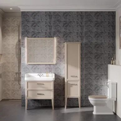 Kerama Marazzi Pompei Пенал 150см., напольный\подвесной, цвет: камео бежевый PO.M.150\CAM 6