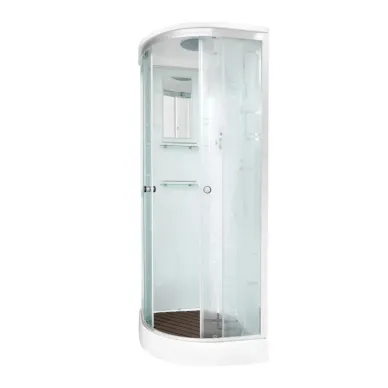 Душевая кабина DTO EM EM1580GM 80x80x220 см, с гидромассажем 2