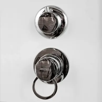 Душевая кабина DTO EM EM2710NLED 100x100x208 см, без крыши, с LED подсветкой 6