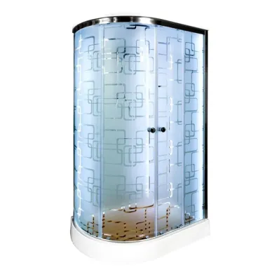 Душевая кабина DTO EM EM1511RLED 110x80x220 см, правая, с электрикой и LED подсветкой 0