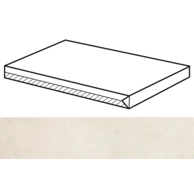 Evolution White Striato Peldano Solid-30 29.75x59.55 0