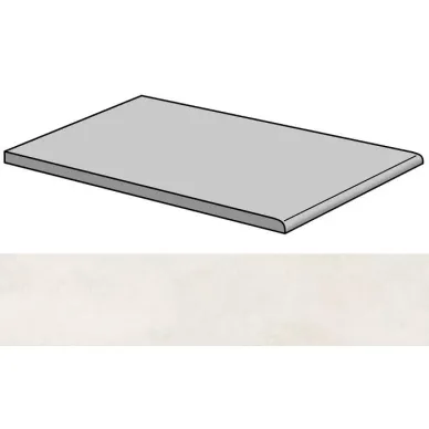 Microcement White Lappato Peldano-30 29.75x59.55 0