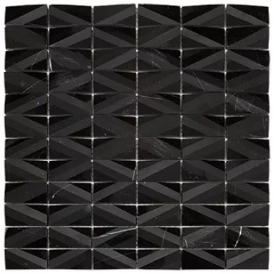 RO03MS408 Mosaico Net Black 30x30 0