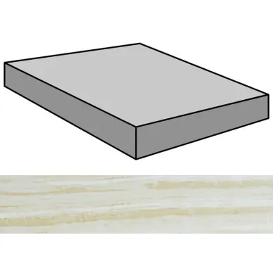 Nanoessence Beige Lappato Gradone Ang 89.46x89.46 0