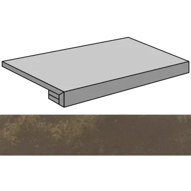 Nanoarea 7.0 Brown Bagnato Gradone Rec-90 44.63x89.46 0