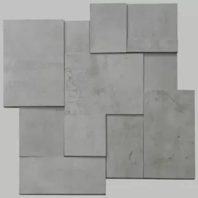 Regeneration Grey Natural Mosaico Brick 28.79x28.79 0