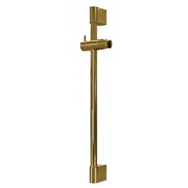 Душевая штанга Wasserkraft Sauer 7100 (A193) (66.5 см) глянцевое золото 0