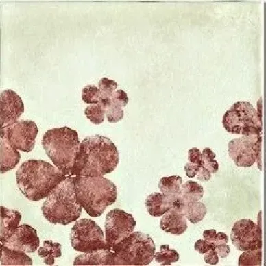 1042400 Cotto Vogue Formella Jardin Cotto s/4 MQ 20x20 0