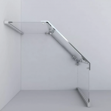Душевой уголок Vincea Stresa (VSP-1S900CLB) 90x90х195 см, профиль черный/стекло прозрачное 6