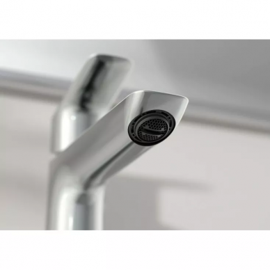 Смеситель для раковины Hansgrohe Logis Fine (71253000) хром,  без донного клапана 2
