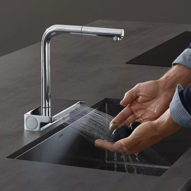 Смеситель для кухни Hansgrohe Aquno Select M81 (73836000) хром 6