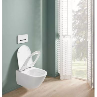 Подвесной унитаз Villeroy & Boch Universo TwistFlush (4670T901) с микролифтом 17