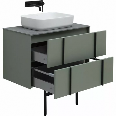 Тумба для ванной Allen Brau Reality 80 (1.32005.CGM) олива матовый 5