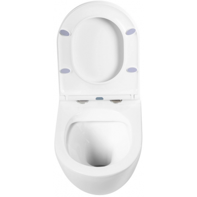 Унитаз подвесной BelBagno Sfera-R (BB046CHR/BB2111SC) с сиденьем микролифт 2
