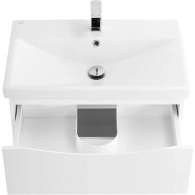 Тумба для ванной Belbagno Marino-CER (MARINO-CER-600-2C-SO-BL-P) (57 см) (Bianco Lucido) 2