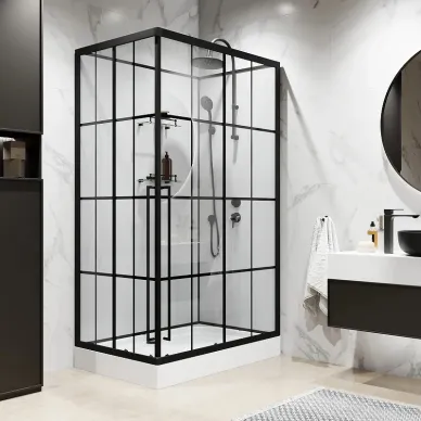 Душевая кабина Niagara Standart 120х80х225 см, без крыши 6