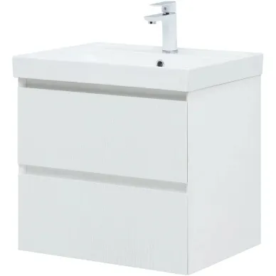 Тумба для ванной Aquanet Альтера 337154 60 см, белая матовая 2