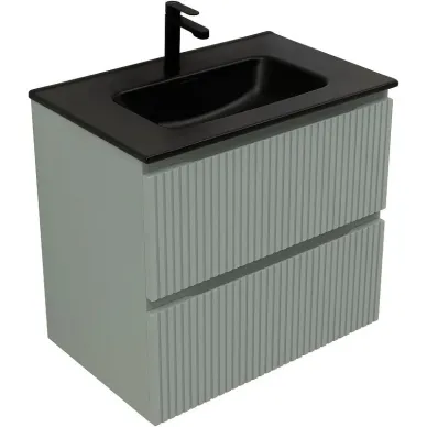 Тумба для ванной Aquanet Джейн 313317 70 см, мисти грин 7