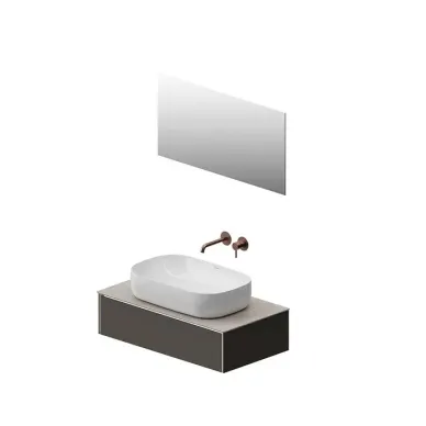 Kerama Marazzi Magica Тумба подвесная, 88.4х48.5х22см., 1 ящик, цвет: вечерний серый матовый MA.90.1\EGR.M 8
