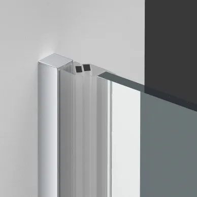 Душевая дверь Vincea Alpha VDP-3AL100MT 100x195 см, профиль хром/стекло текстурное 4