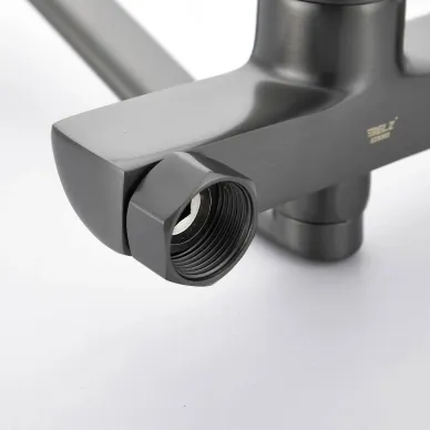Смеситель для кухни BELZ B019 B79019-3 оружейная сталь 6