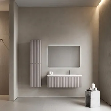 Тумба для ванной Sancos Snob R 1.0 SNR1.0120RSM правая, 120см, doha soft 6