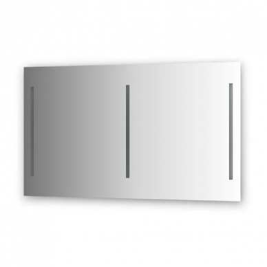 Зеркало Evoform Ledline (BY 2122) (130 см) (с 3-мя встроенными LED-светильниками) 0